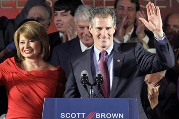 Scott Brown Wins